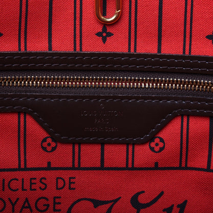 Louis Vuitton Damier Ebene Neverfull MM 8 of 16