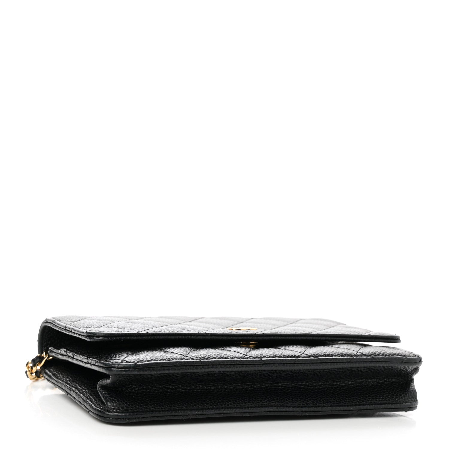 Chanel Caviar Quilted Wallet on Chain WOC Black 4 of 12