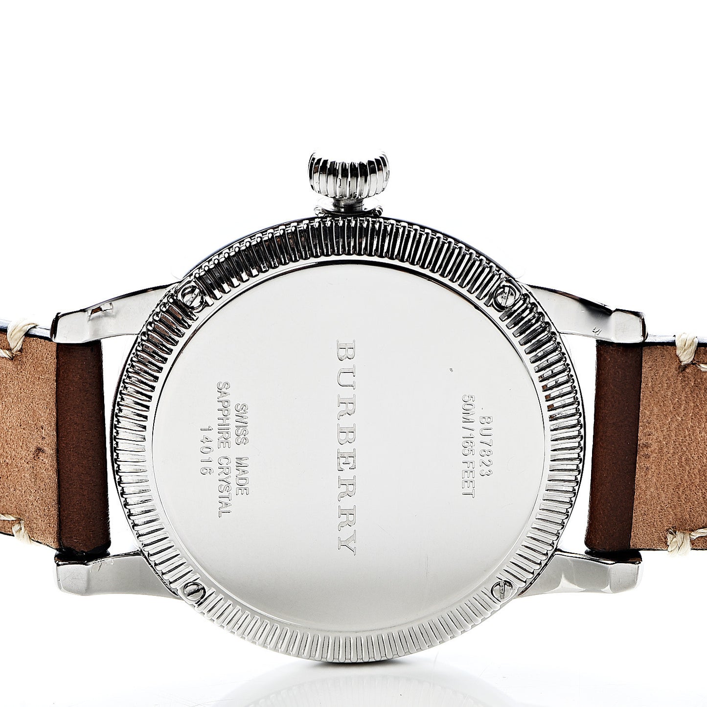 Stainless Steel Calfskin 38mm Utilitarian Quartz Watch BU7823