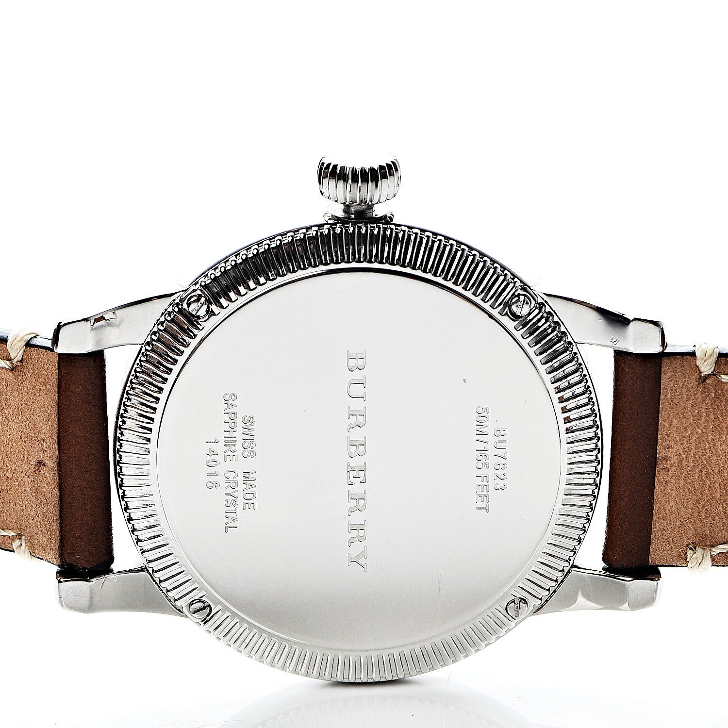 Burberry Stainless Steel Calfskin 38mm Utilitarian Quartz Watch BU7823 5 of 12