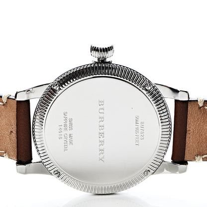 Burberry Stainless Steel Calfskin 38mm Utilitarian Quartz Watch BU7823 5 of 12