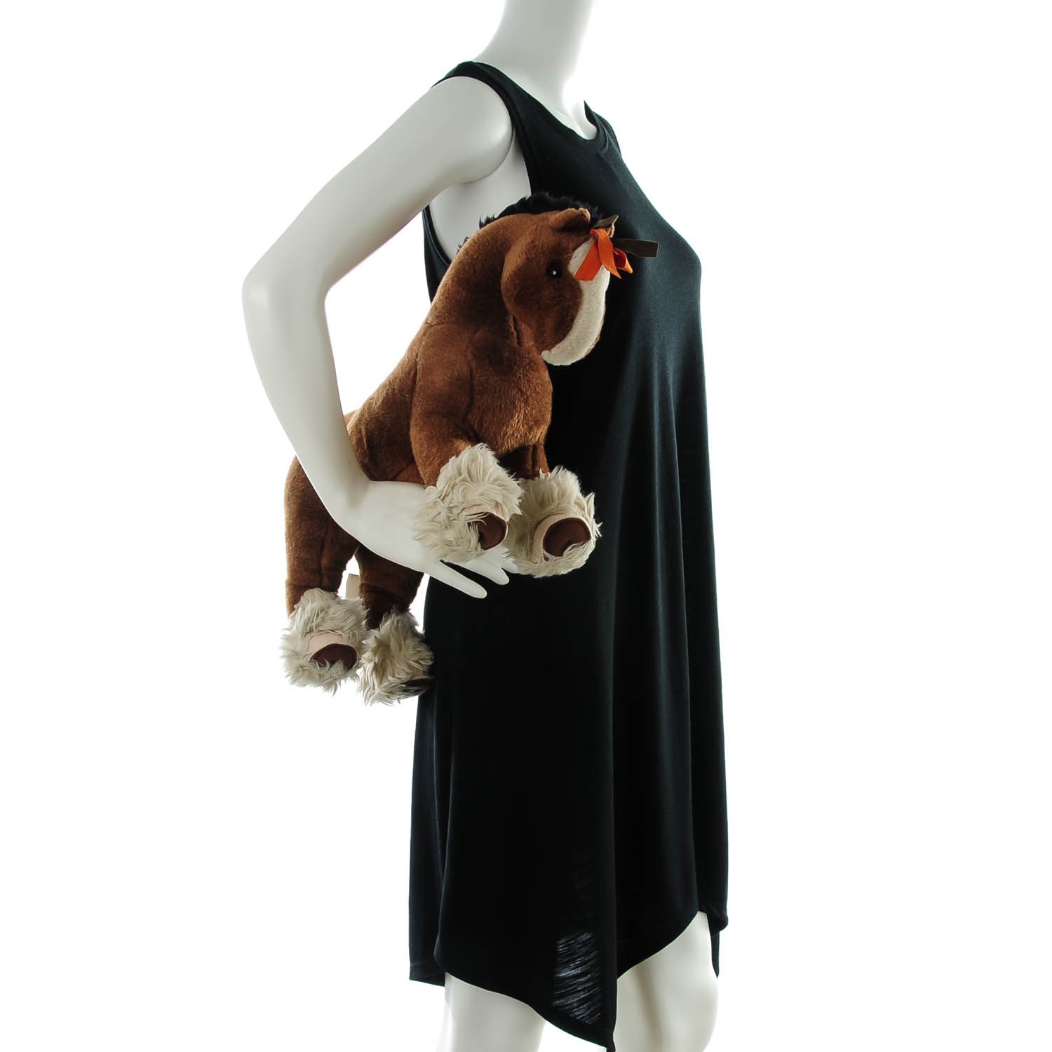 Hermes Fabric Large Hermy The Horse Plush Toy 2 of 9