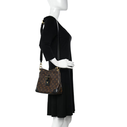 Louis Vuitton Monogram Odeon PM Black 2 of 10