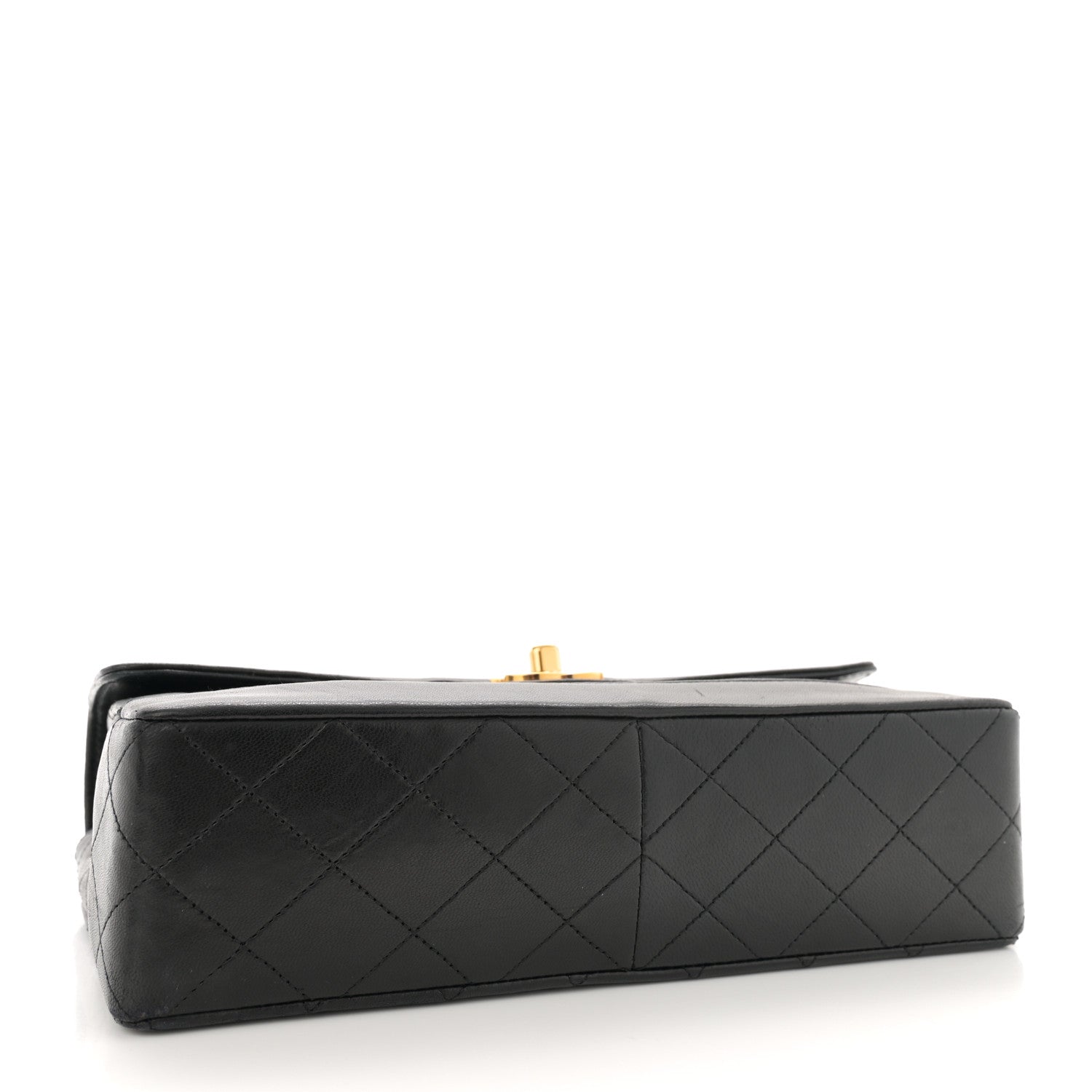 Chanel Lambskin Quilted Small Single Flap With Pouch Black 5 of 15