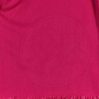 Hermes Cashmere Silk New Libris Stole Pourpre 3 of 3