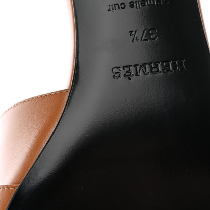 Hermes Calfskin Gigi 50 Sandals 37.5 Naturel 12 of 13