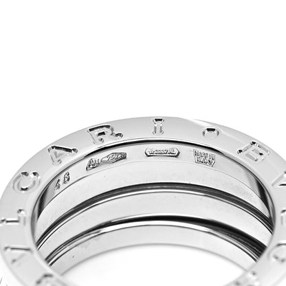 Bulgari 18K White Gold B.Zero1 Three-Band Ring 48 4.5 5 of 6