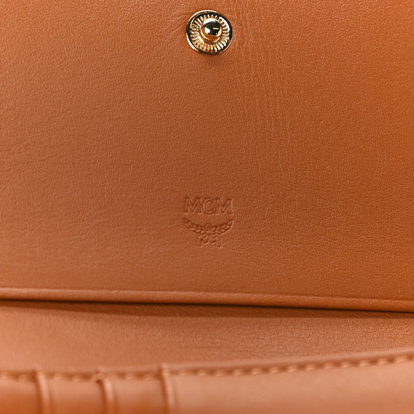 Visetos Trifold Wallet Cognac