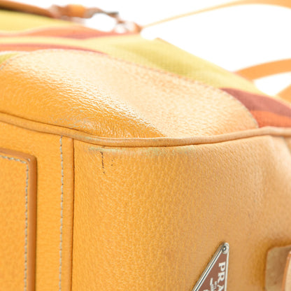 Prada Canvas Canapa St. Soho Bowler Bag Soleil 10 of 18