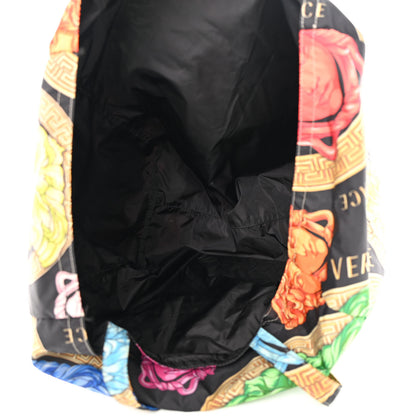 Versace Nylon Medusa Print Tote Multicolor 5 of 15