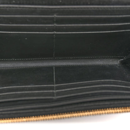 Saint Laurent Patent Grain de Poudre Classic Large Letters Flap Wallet Black 5 of 11