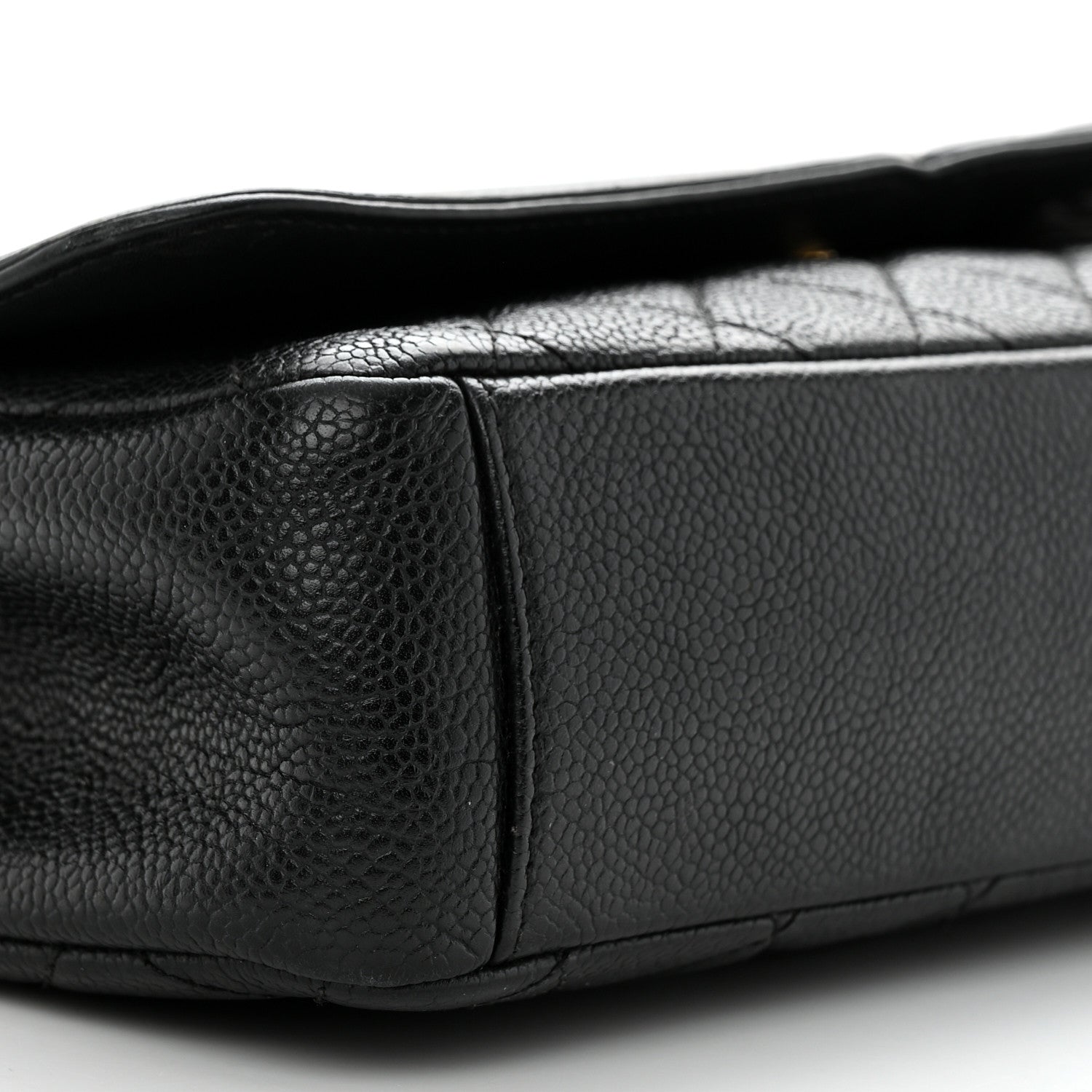 Chanel Caviar Quilted Medium CC Filigree Flap Black 9 of 10