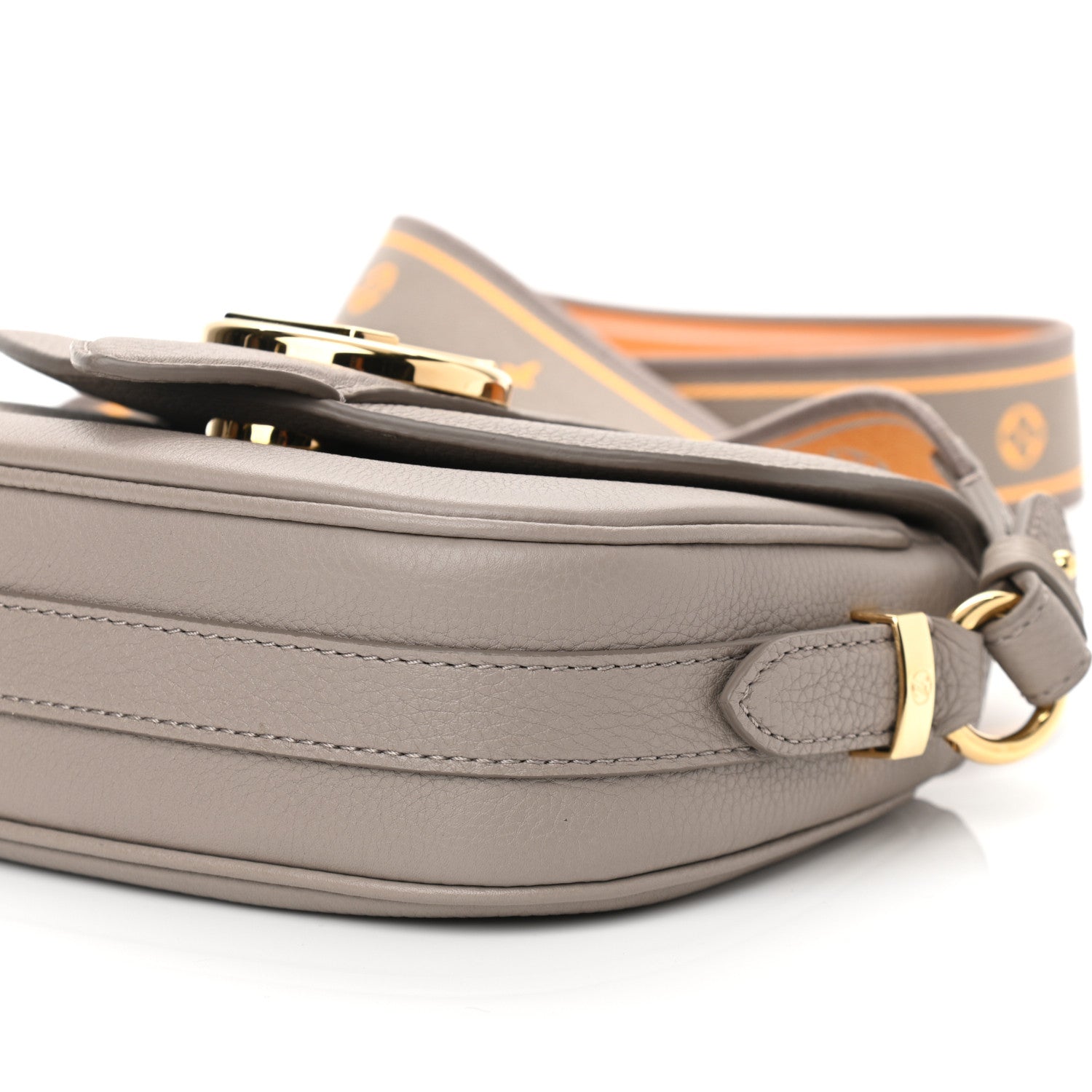 Louis Vuitton Grained Calfskin LV Pont 9 Soft PM Gris 1071615