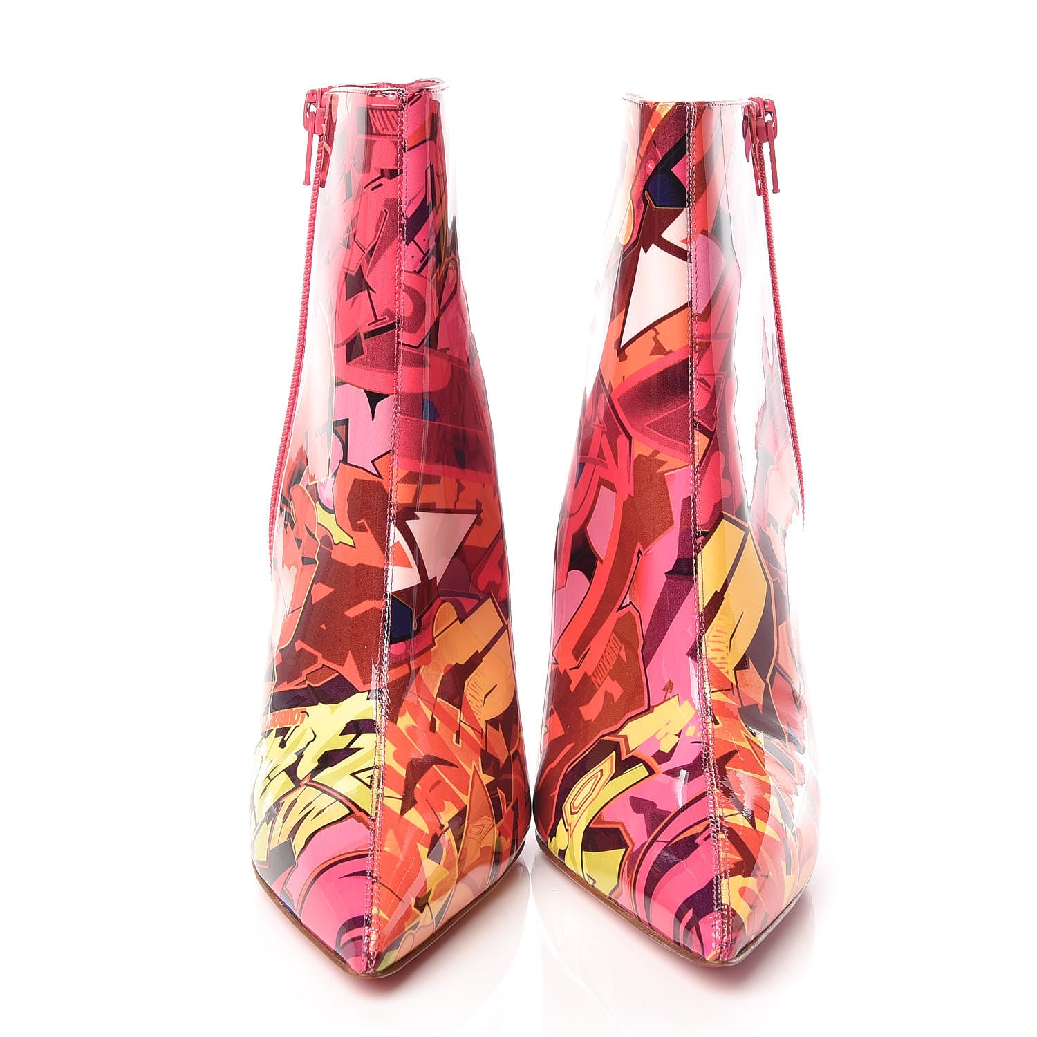 Christian Louboutin Patent Metrograf So Kate Booty 100 Ankle Boots 38 Multicolor 2 of 8
