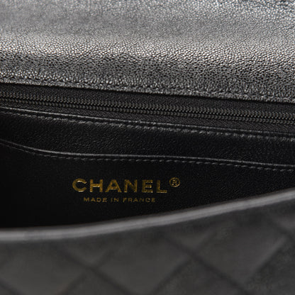 Chanel Caviar Quilted Mini Top Handle Rectangular Flap Black 8 of 11