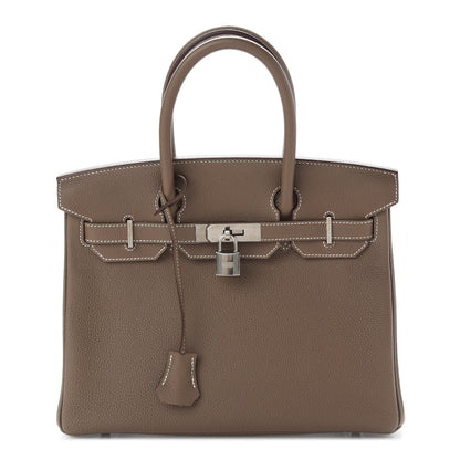 Hermes Togo Birkin 30 Etoupe 1 of 11