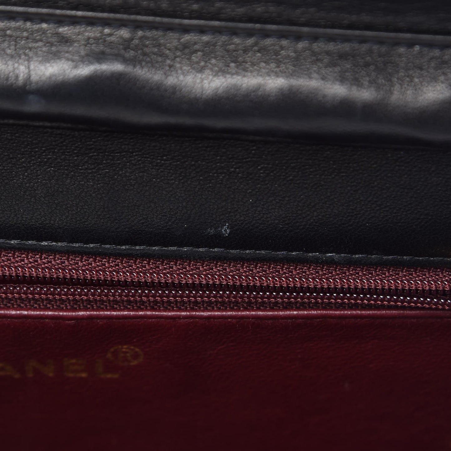 Lambskin Quilted Small Single Flap Black