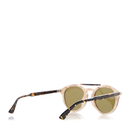 Gucci Round Avana Sunglasses GG0124SA Tortoise 3 of 8