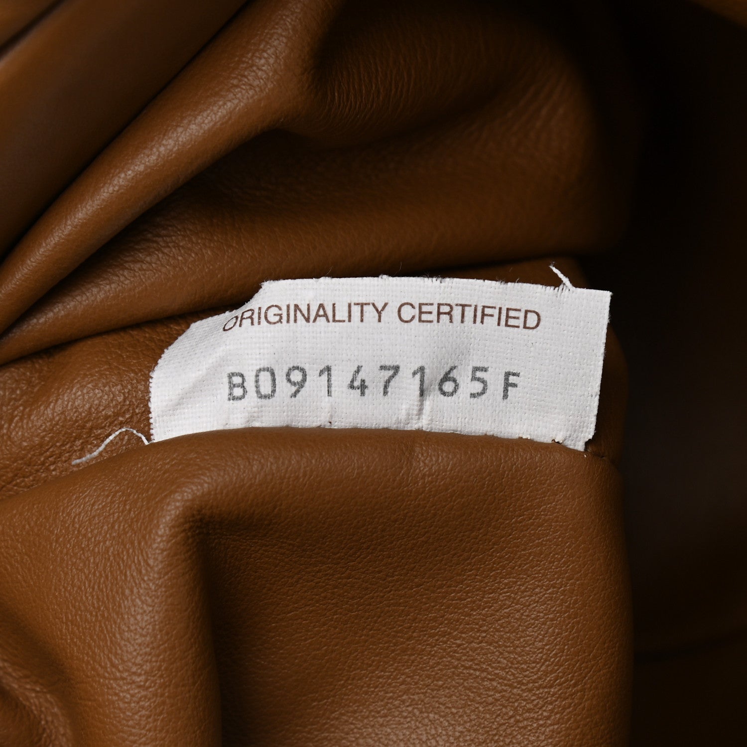 Bottega Veneta Calfskin The Pouch Chain Teak 7 of 9