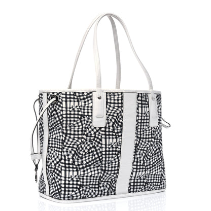 MCM Visetos Medium Liz Reversible Shopper Tote White 6 of 19