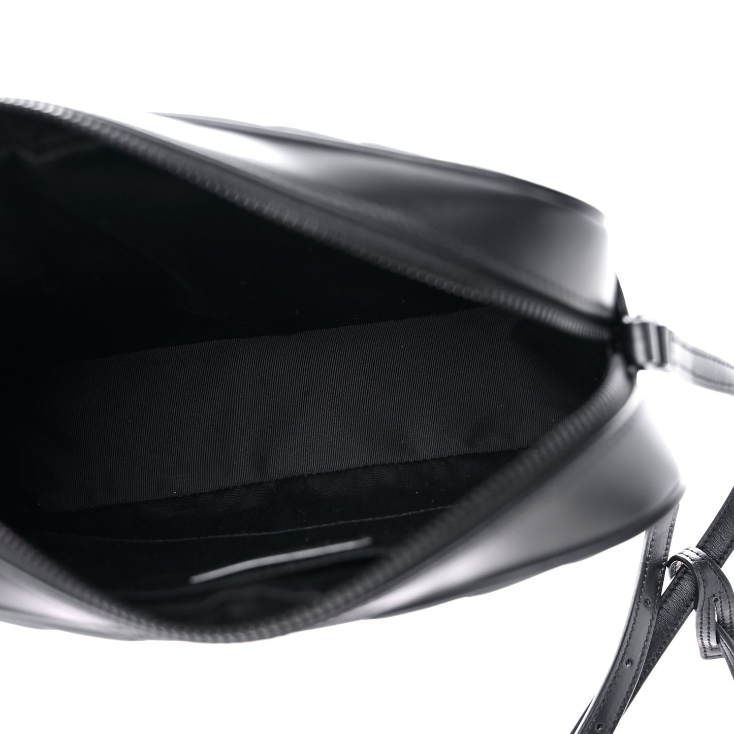 Calfskin Matelasse Monogram Lou Camera Bag Black