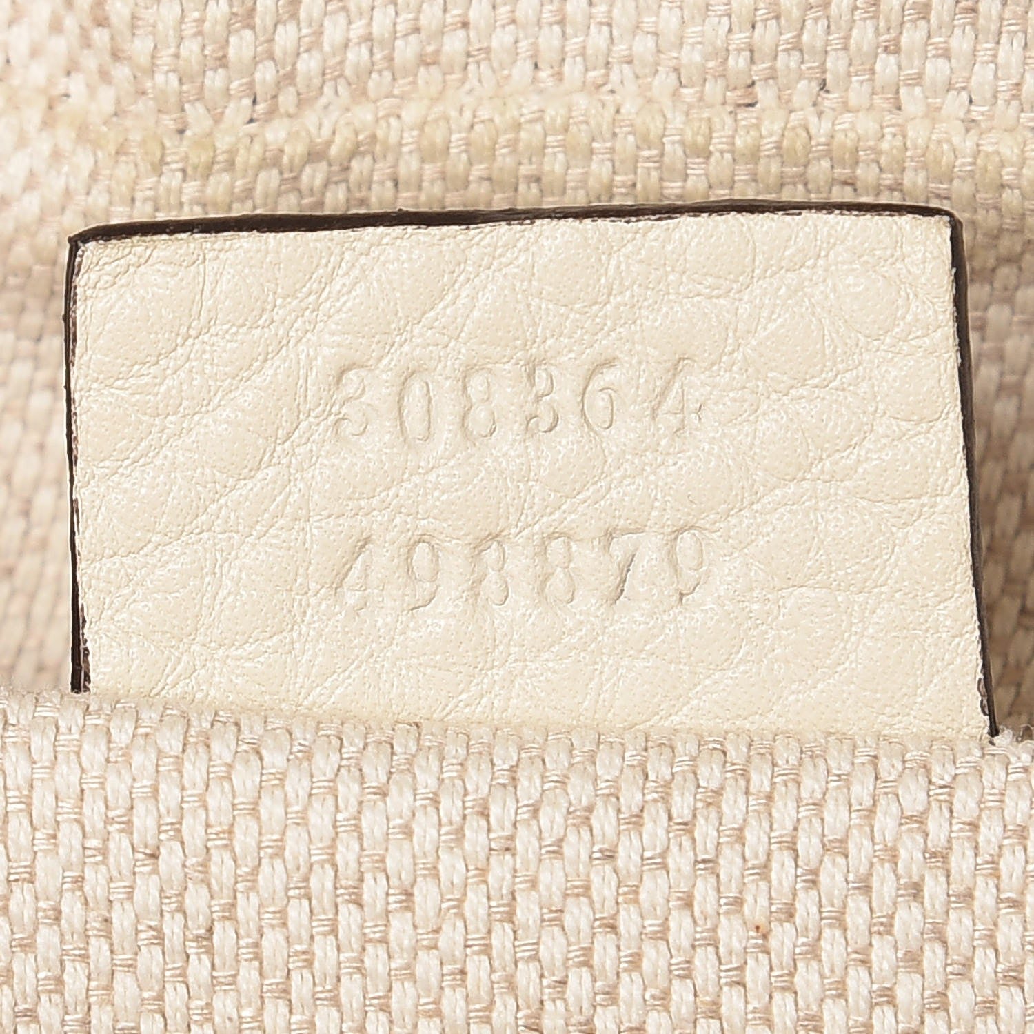 Gucci Pebbled Calfskin Small Soho Disco Bag Off White 7 of 10