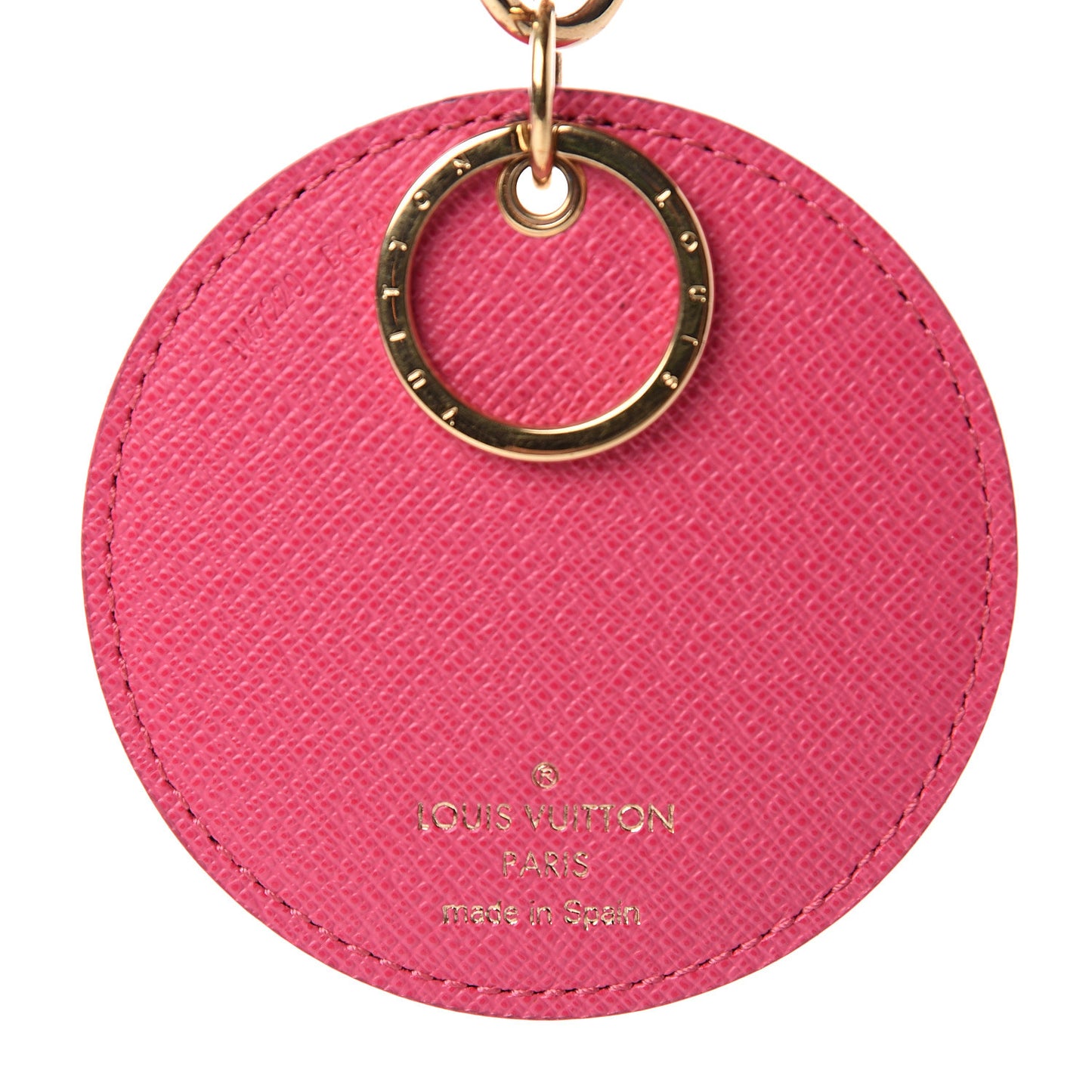 Monogram Illustre V Bag Charm Key Ring Grenade