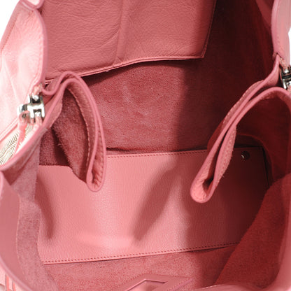 Balenciaga Veau Souple Papier Ledger Zip Around Rose Flamingo 5 of 7