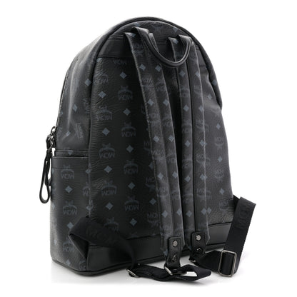 MCM Visetos Medium Sprinkle Stud Stark Backpack Black 3 of 11