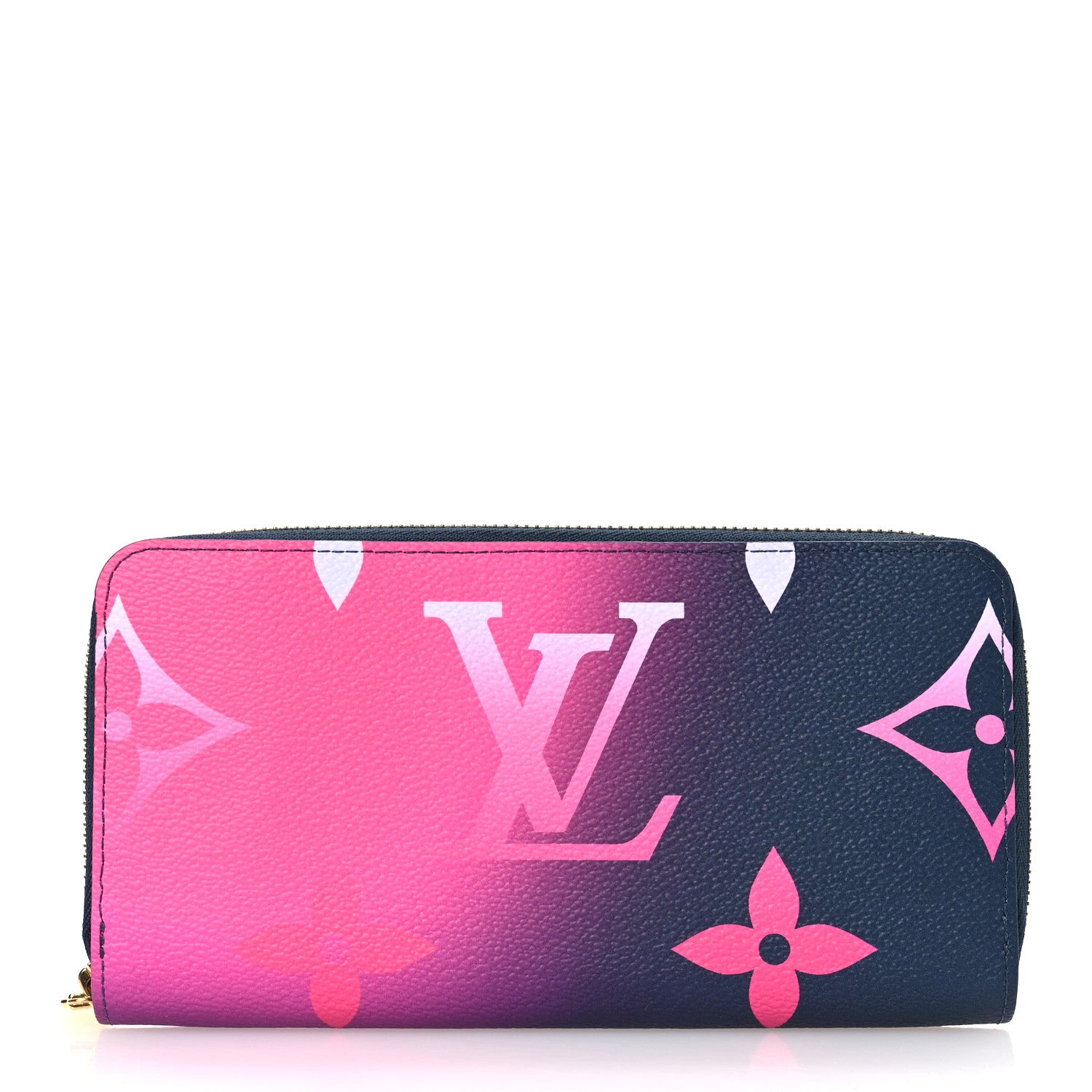 Louis Vuitton Monogram Giant Spring In The City Zippy Wallet Midnight Fuchsia 1 of 8