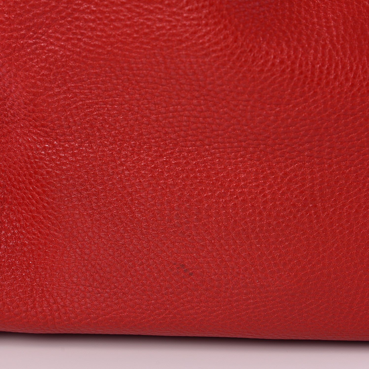 Gucci Pebbled Calfskin Medium Soho Shoulder Bag Red 11 of 12