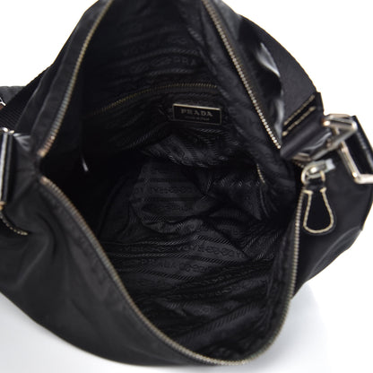 Prada Tessuto Nylon Hobo Black 5 of 15