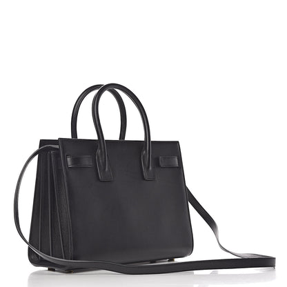 Saint Laurent Calfskin Baby Sac De Jour Black 3 of 11