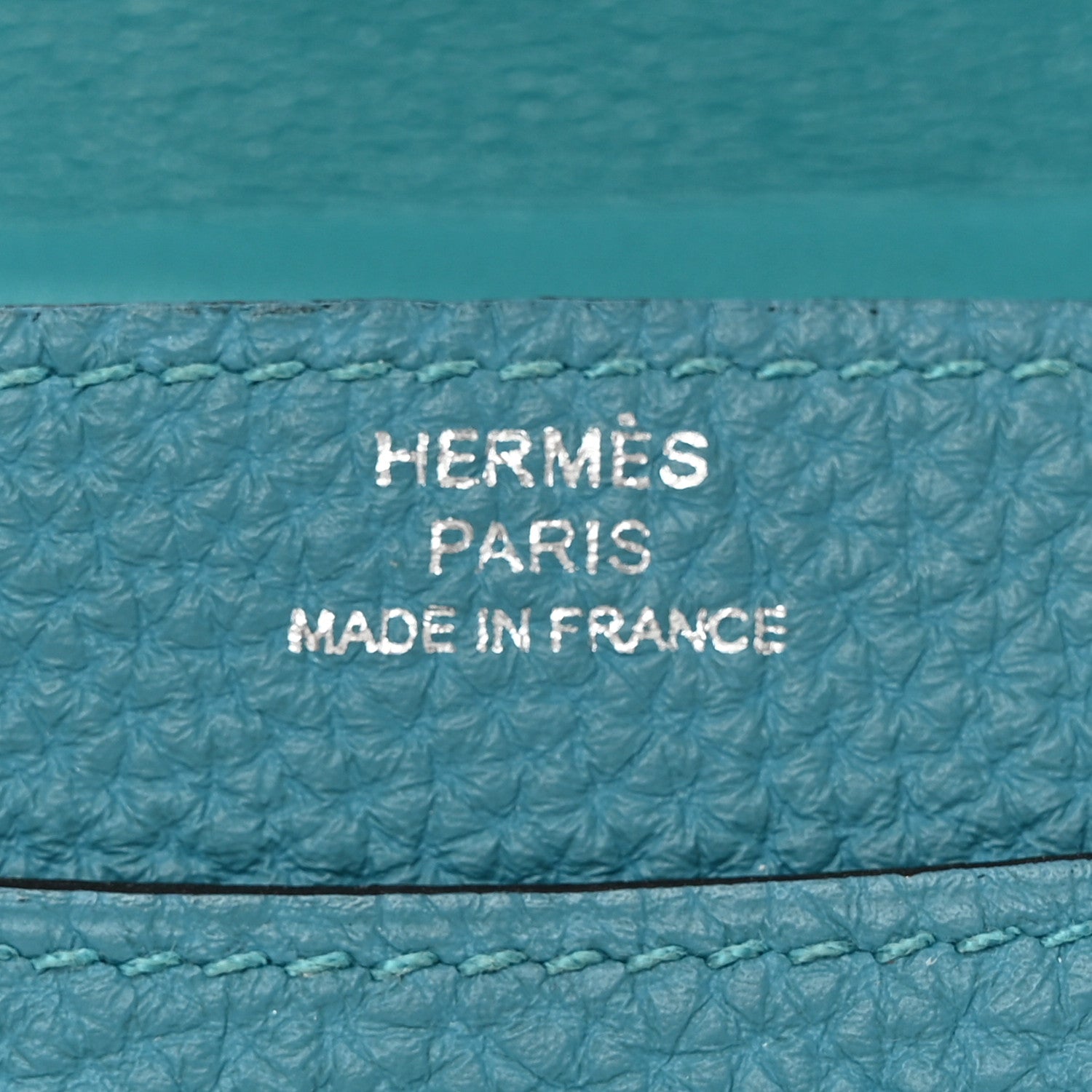 Hermes Evercolor Dogon Card Case Malachite 6 of 16