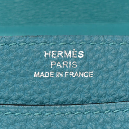 Hermes Evercolor Dogon Card Case Malachite 6 of 16