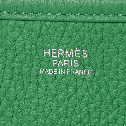 Hermes Taurillon Clemence Evelyne III GM Bambou 6 of 7
