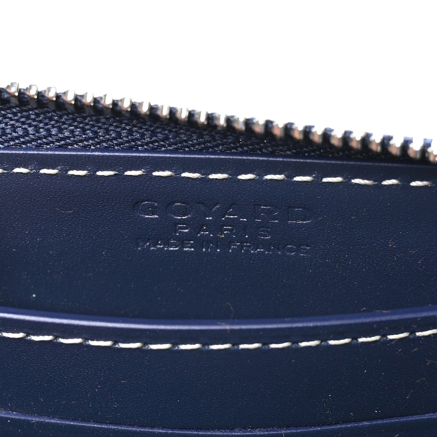 Goyardine Matignon PM Wallet Navy