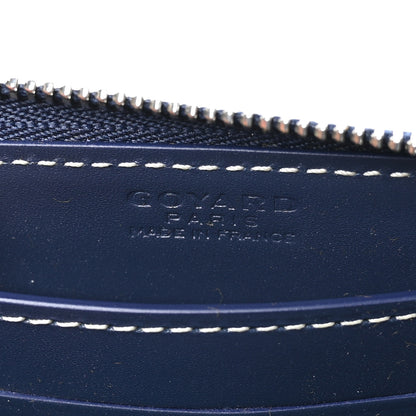 Goyard Goyardine Matignon PM Wallet Navy 6 of 8