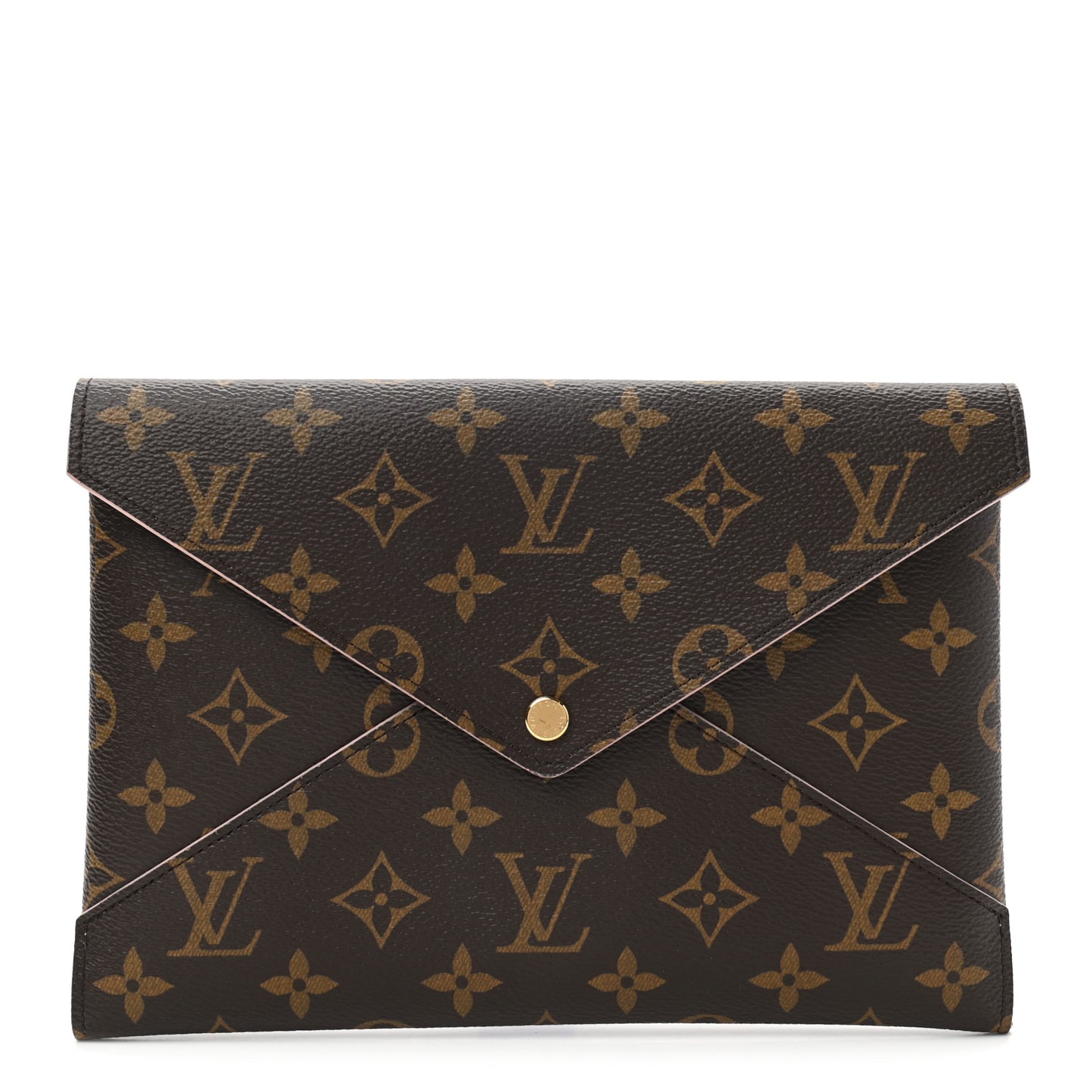Monogram Large Kirigami Pochette Insert Rose Ballerine