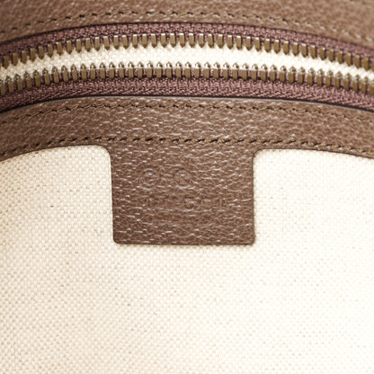 Gucci GG Supreme Monogram Web Medium Ophidia Messenger Bag Brown 6 of 12