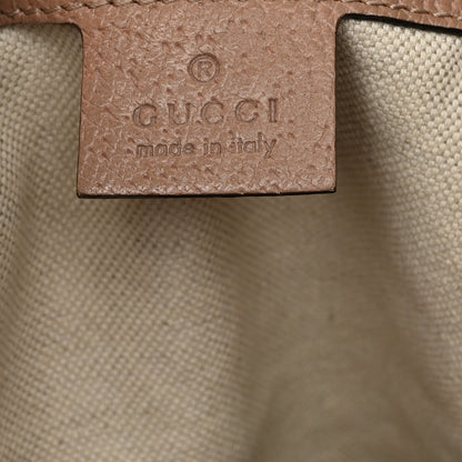 Gucci Monogram Medium Bree Foldover Tote Beige Soft Pink 6 of 14