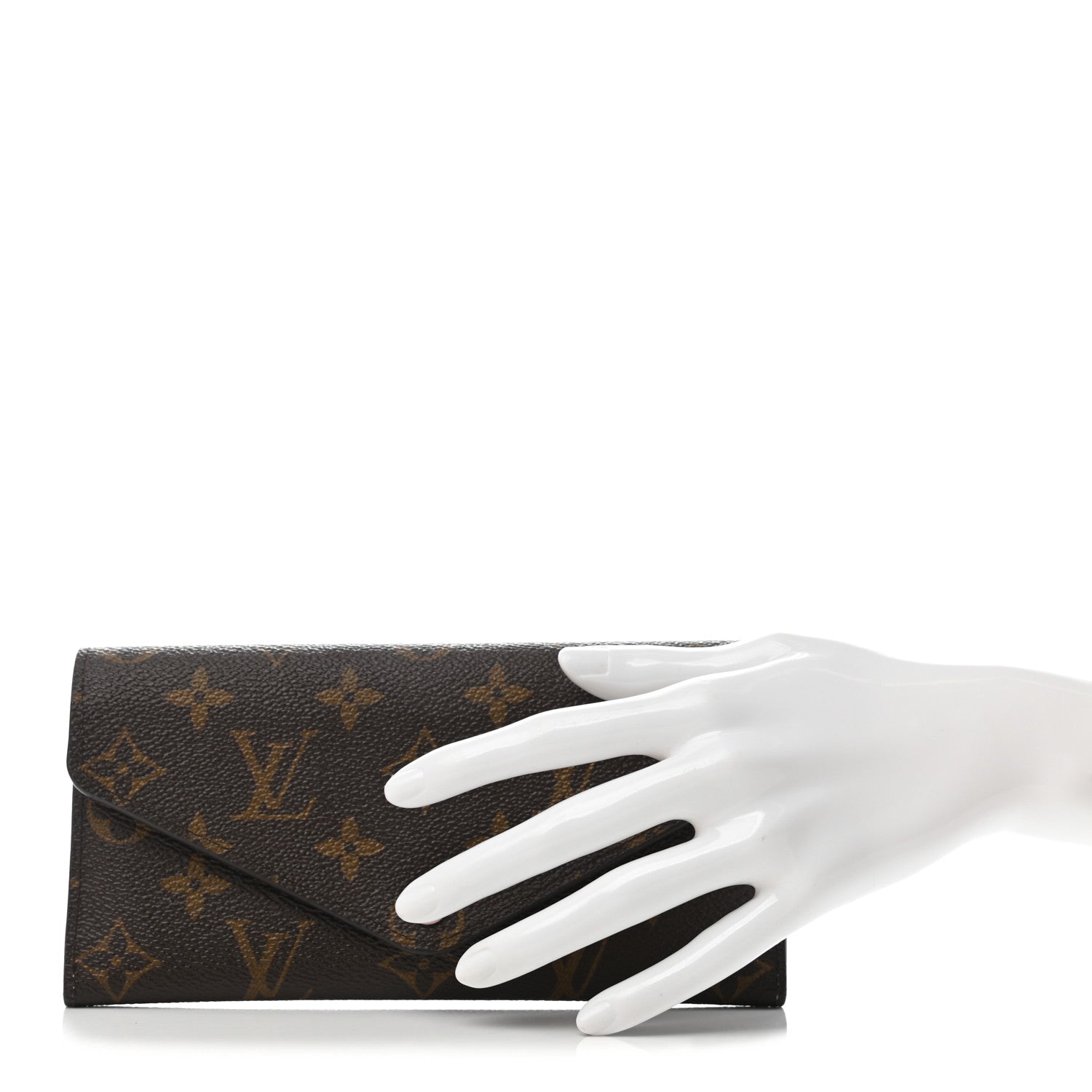 Louis Vuitton Monogram Josephine Wallet Rose Ballerine 3 of 8