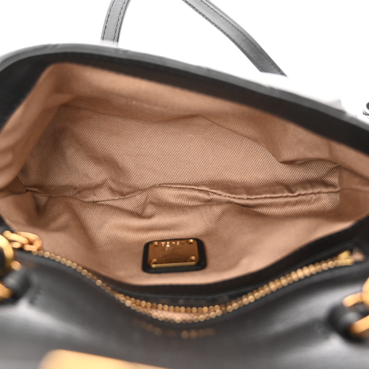 MCM Calfskin Quilted Small Patricia Belt Bag Black 5 of 11