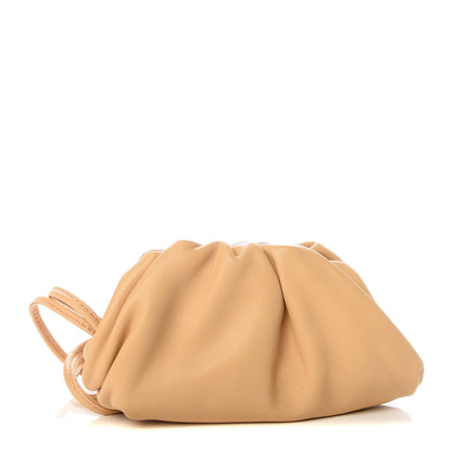 Bottega Veneta Butter Calfskin Coin Purse Almond 1 of 6