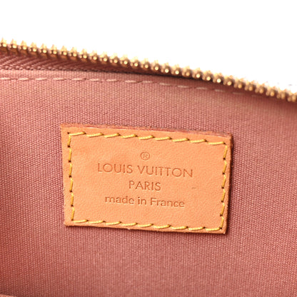 Louis Vuitton Vernis Alma BB Rose Velours 6 of 9