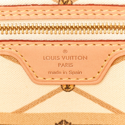 Louis Vuitton Damier Azur Summer Trunks Neo Neverfull MM 6 of 10