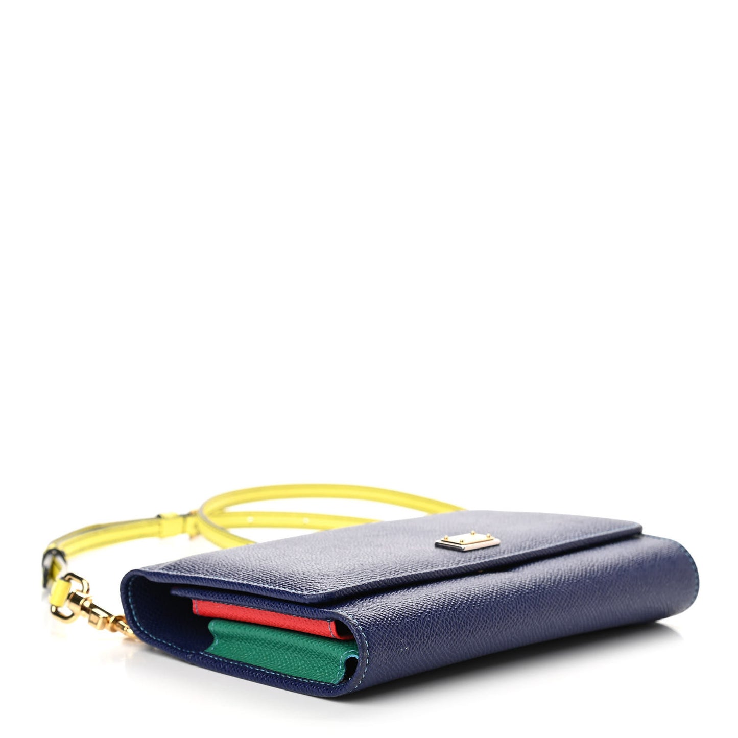 Dauphine Calfskin Miss Sicily Lipstick Crossbody Bag Multicolor