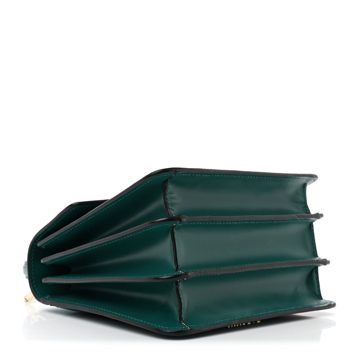 Calfskin Serpenti Forever Top Handle Emerald Green
