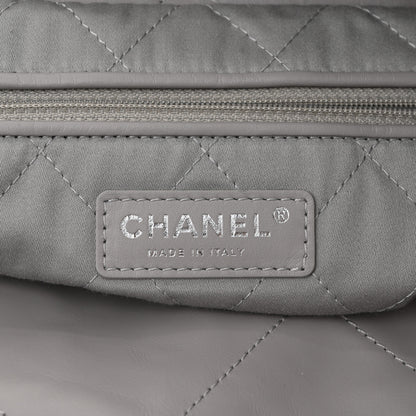 Chanel Shiny Calfskin Quilted Chanel 22 Grey 7 of 11