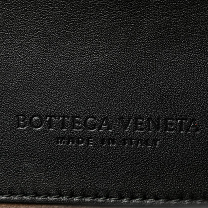 Bottega Veneta Metallic Wool Woven Patent Ayers Olimpia Knot Gold Black 6 of 10